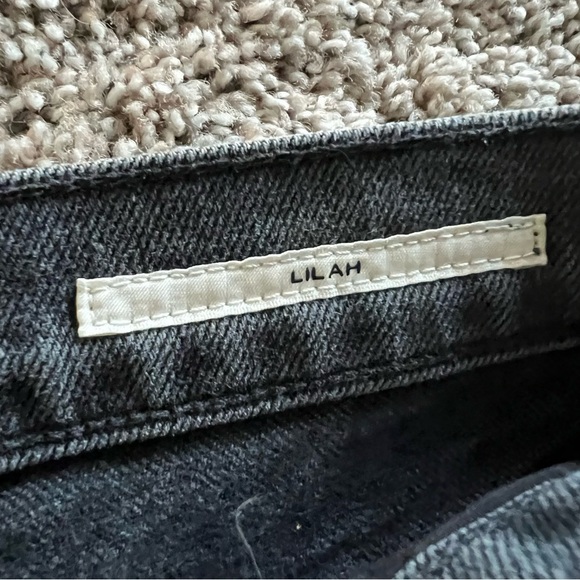 Citizens of Humanity Lilah High Rise Bootcut Long Jeans Anthem Black Denim 29 - Picture 14 of 16